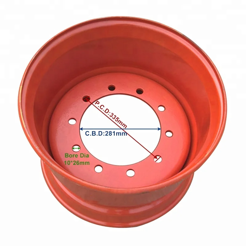 
Колесный погрузчик, стальные диски 22,5*14, экскаваторы-погрузчики, колесный обод 