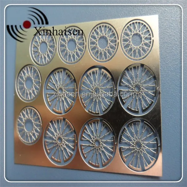 photo acid etch metal craft laser cut brass model