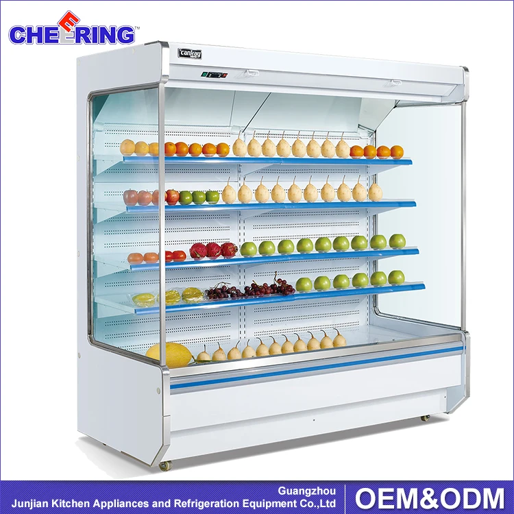 Supermarket Open Showcase Cooler , Supermarket Chiller