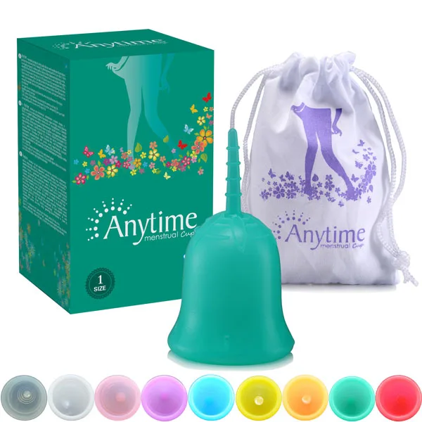 Professional Design 100 Pieces MOQ OEM Small Large Menstrual Cup Manufacturers in China