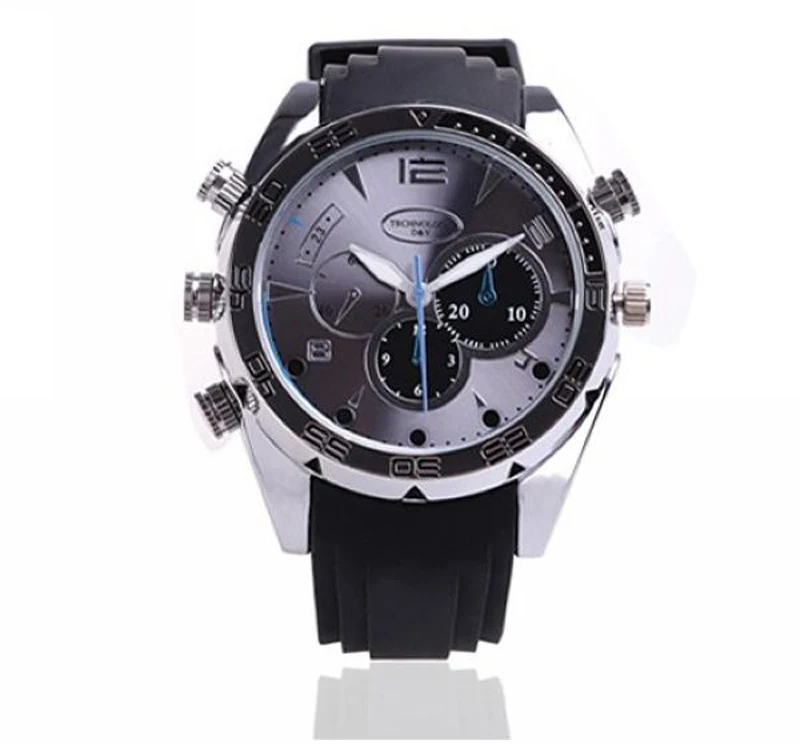 
Sport mini dv 1080p manual men spy watch night vision hd camera DVR 