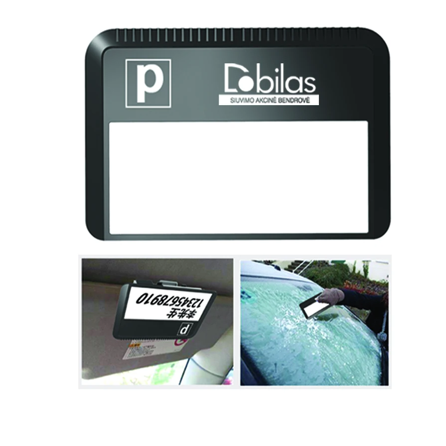 Parking Disc/automatic parking disc/parking disc clock timer with ice scraper and  EURO shipping cart coin