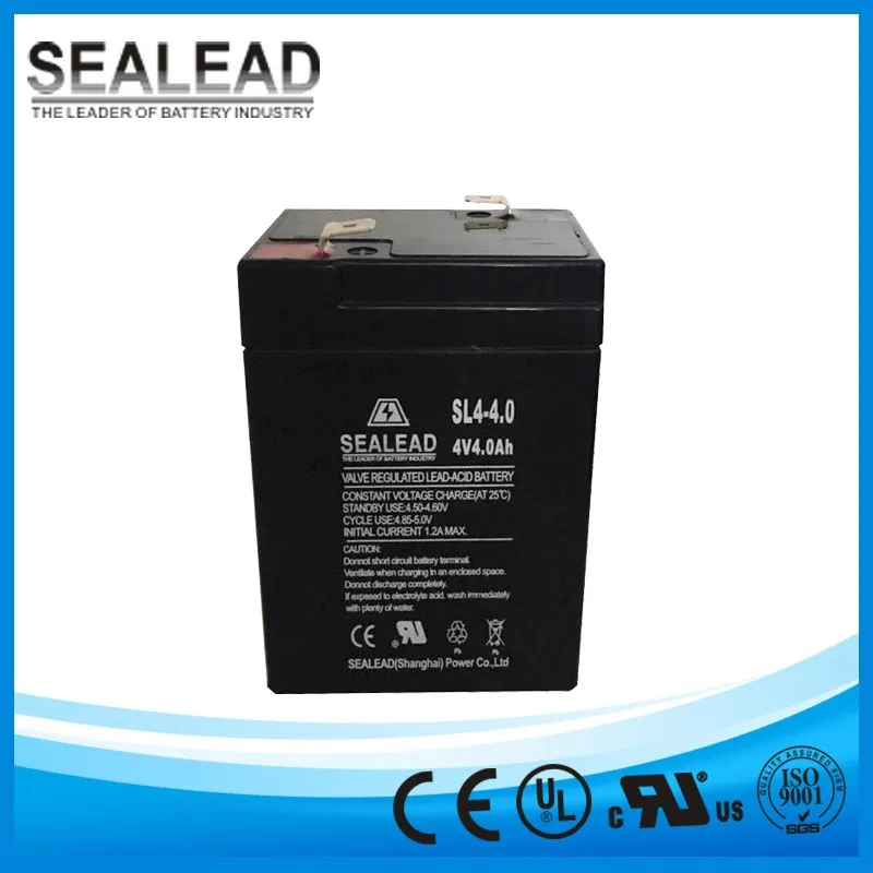 
lead acid battery 4v 4.0ah rechargeable batteries for electronic clean roller tape 