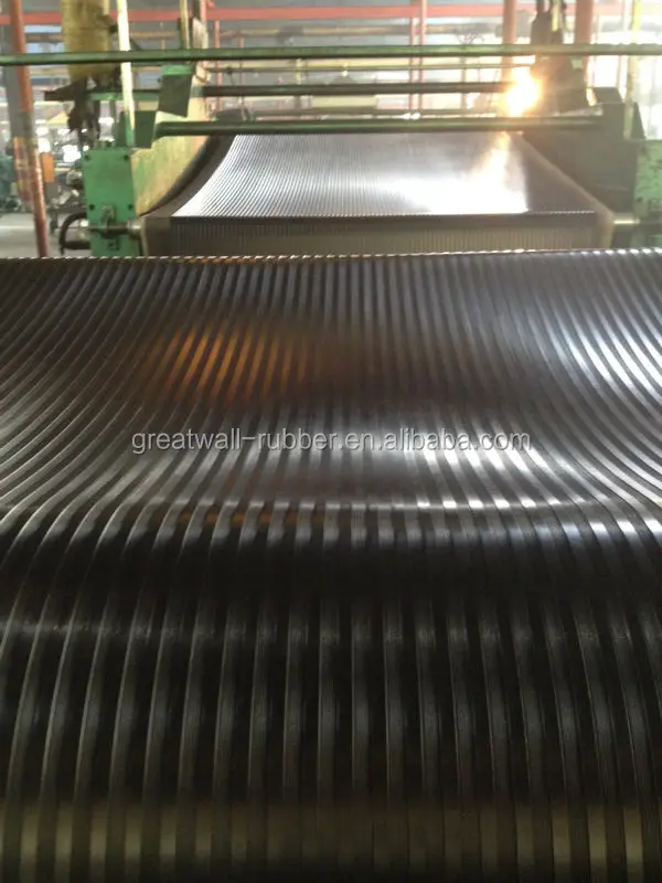 10mm thickness 2000mm width wide used rubber sheet back surface fabric finish with 1ply 2ply 3ply