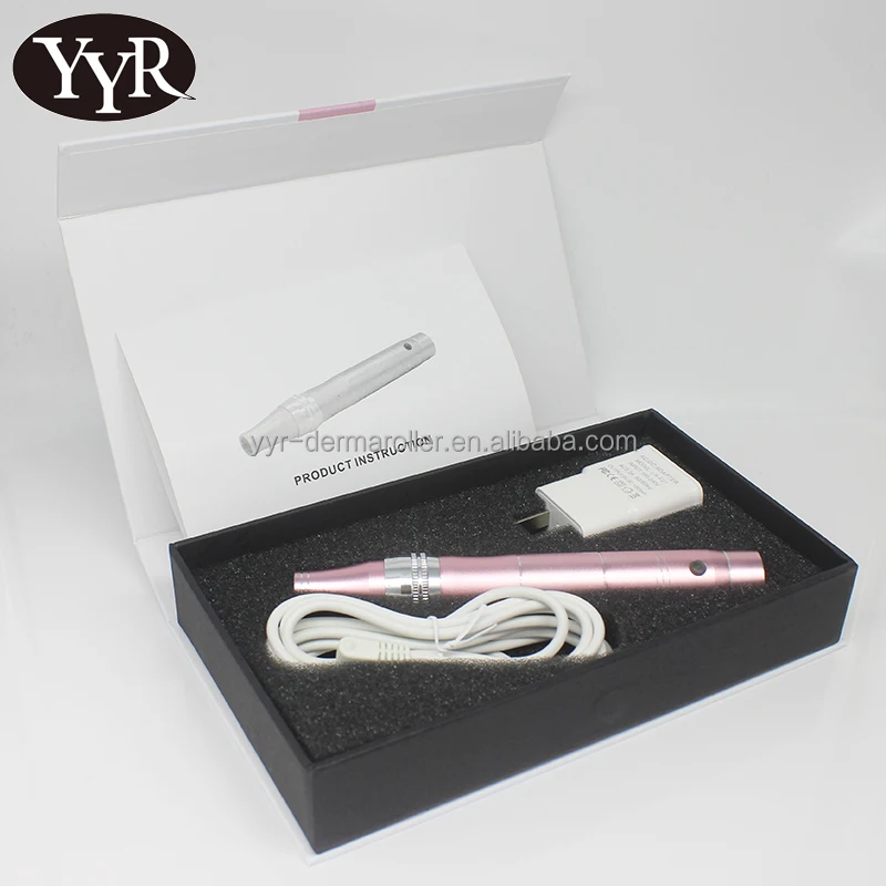 YYR профессиональная электрическая микро игла Дерма ручка микроигольная дермапен