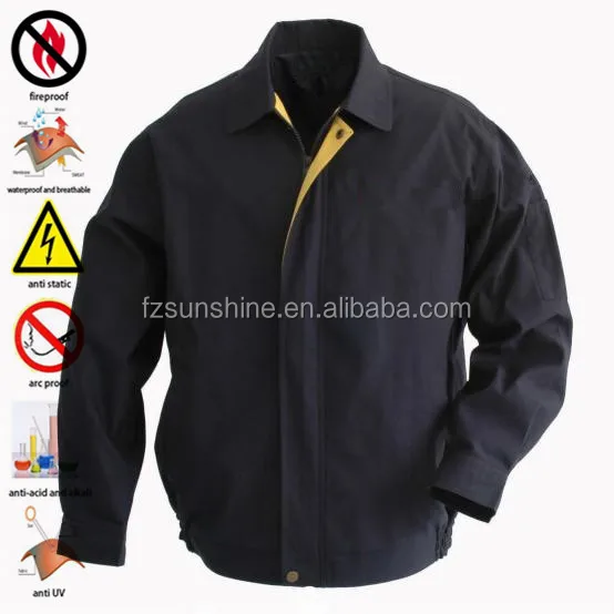 Fireproof Navy Nomex Flight Jacket
