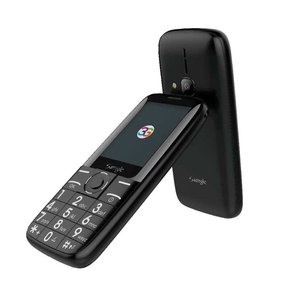 
Hot Selling 2.4 inch 3G Feature Phone Bar Type Dual Sim Card 