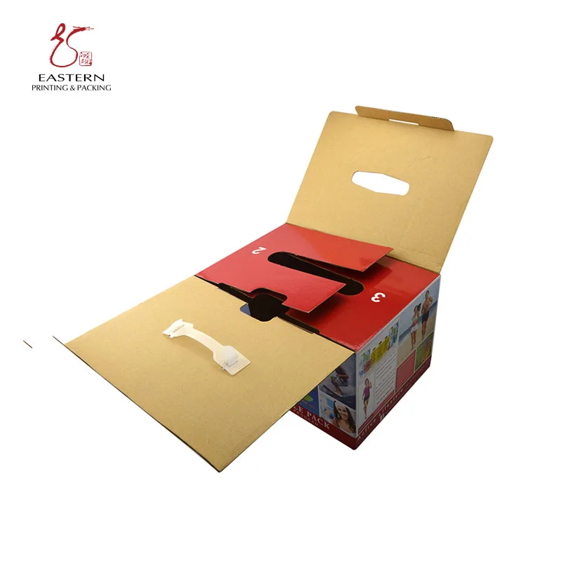 Custom Printing Corrugated Box Packaging Box Suitcase Carton Box