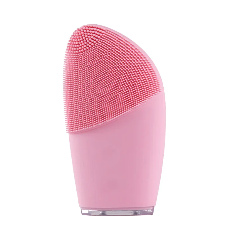 Silicone Facial Cleansing Brush Electric Sonic Face Scrubber Massager