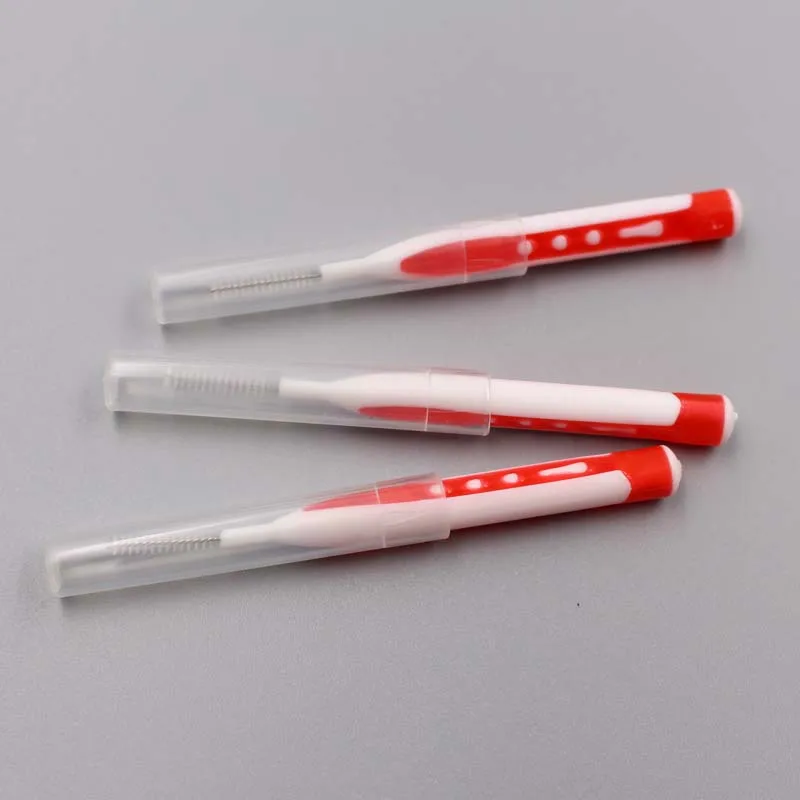 With Matching Cover Interdental Toothbrush