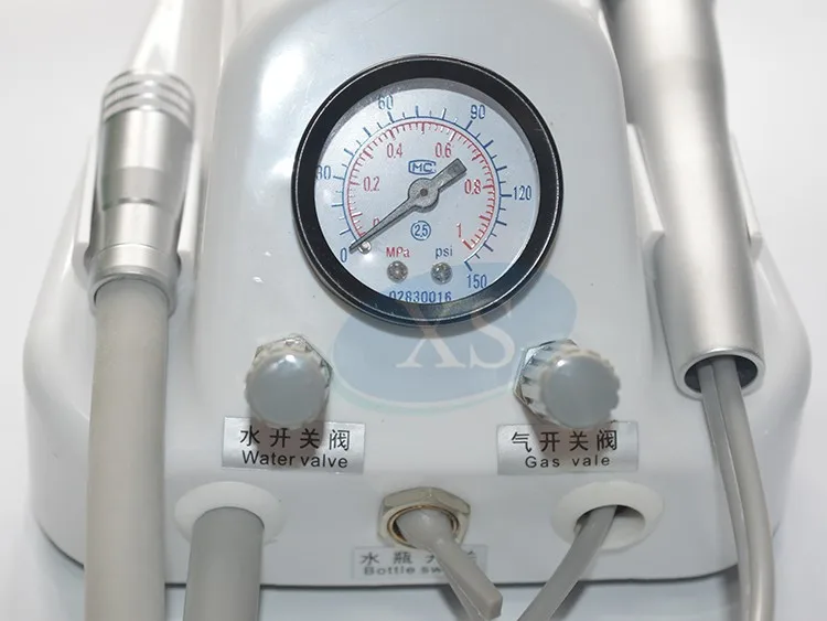 Dental turbine unit turbine dental unit with water bottle portable dental turbine unit