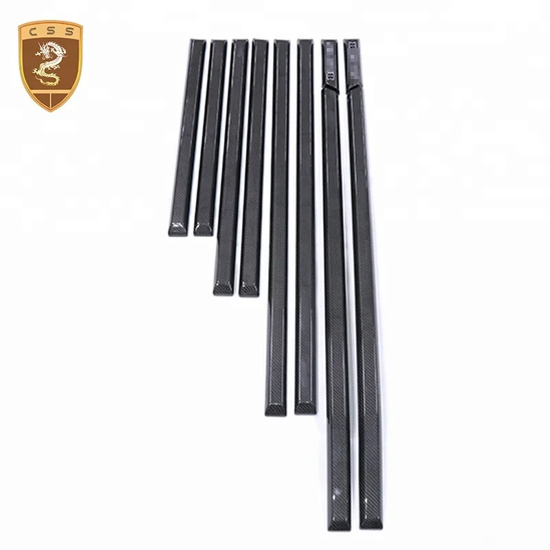 Подходит для Mercedes-benz G500 авто аксессуары наборы тела боковой двери автомобиля CF материал защиты полоски