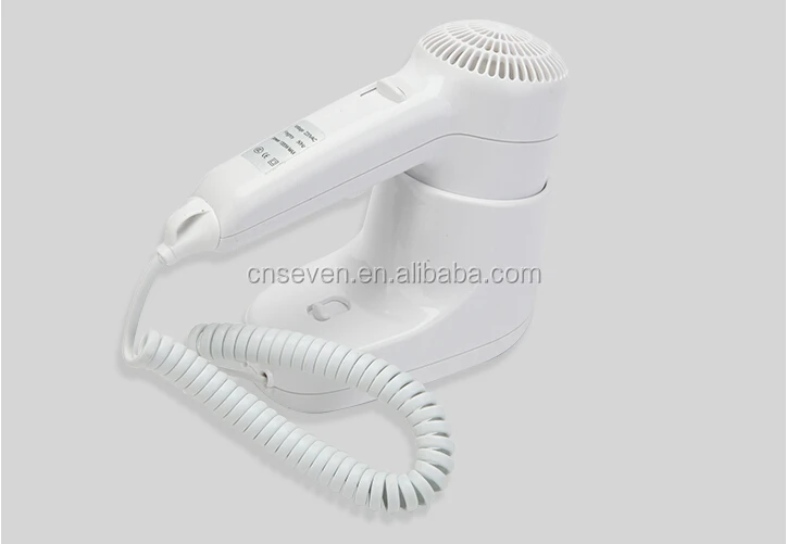 Wall mounting easy installation white hot air high speed hair body dryer