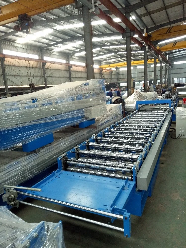 Color Steel IBR Sheet Roof Panel Cold Roll Forming Machine YX23-845