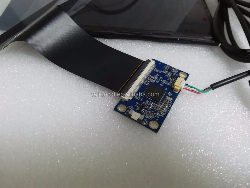 7 inch 1280x800 LVDS screen and VGA/AV board and CPT capacitive touch kit