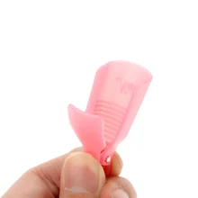 10PCS Reusable Nail Art Soak Off UV Gel Polish Clip Remover Soaker Cleaner Wrap Caps Tools