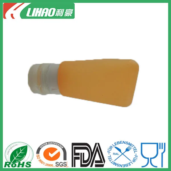 Silicon bottle for travel use