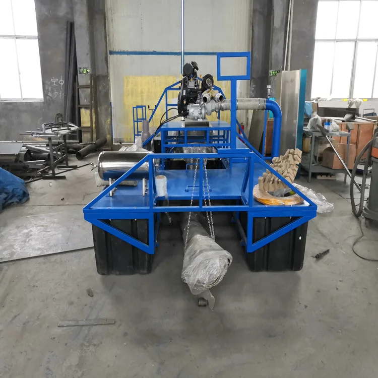 8 inch gold ship Factory direct sale gold dredge pontoons diamond dredge gold panning equipment dredge