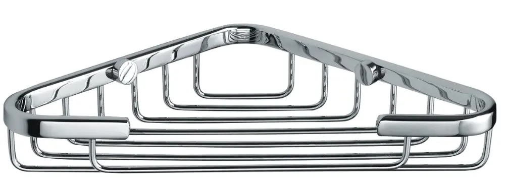 Chrome Bathroom Shower Wire Basket Caddy Shelf Soap Holder(1086S)Stainless steel basket