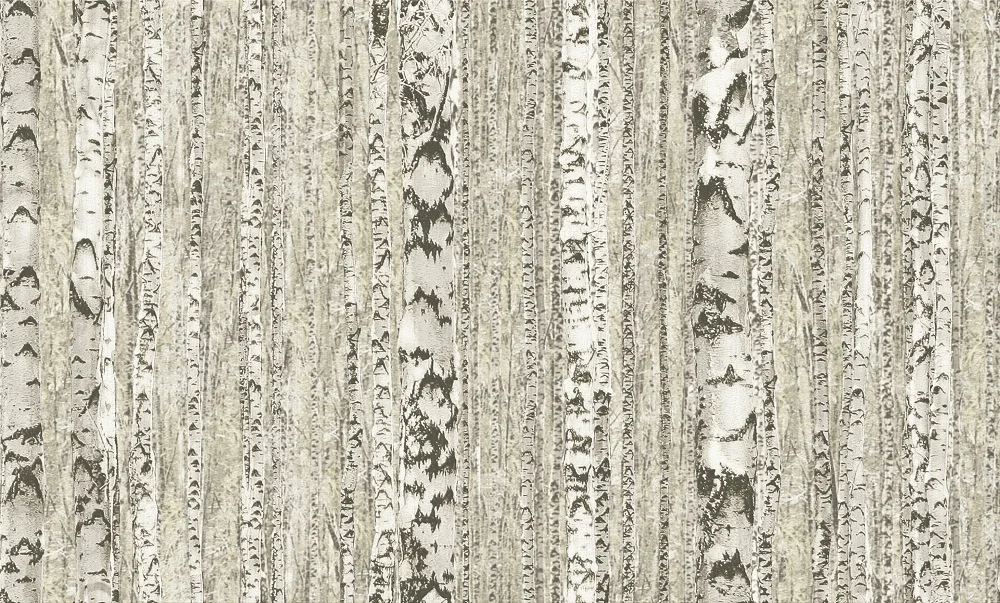 1.06M * 15.6M Impressionistic Oil Painting Tree Branches Design Modern Style PVC Wallpaper