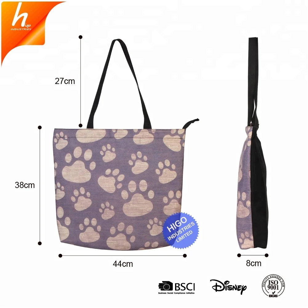 Cheap Price Galaxy printed Cotton handbag Tote Bag for Aliexpress Dropshipping