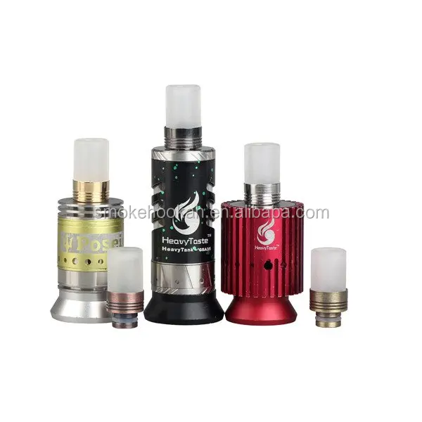 Top design frosted SS glass drip tip fit 510