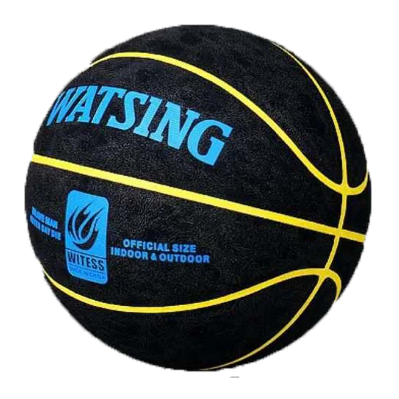 nice quality custom cow leather outdoor indoor basketball game wholesale