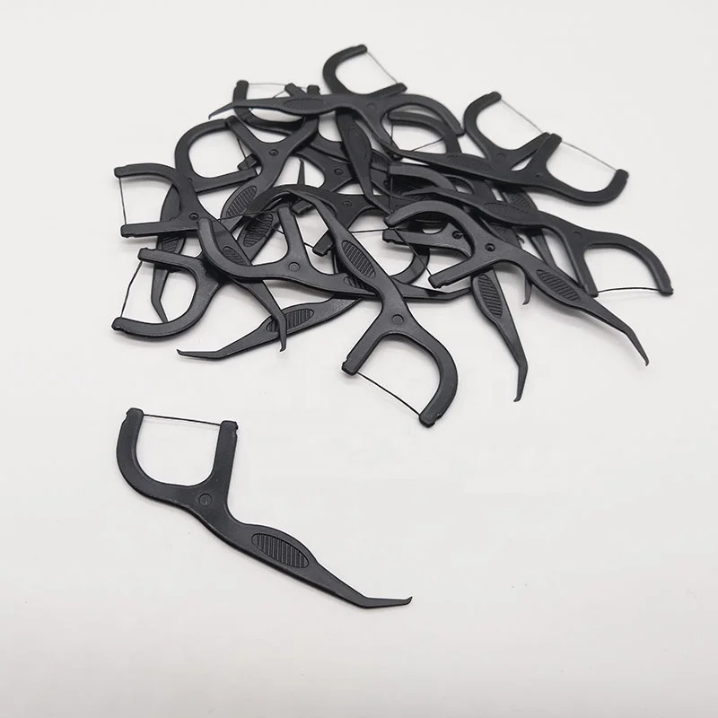 
eco-friendly OEM interdental bamboo floss picks with high quality manufacturer 