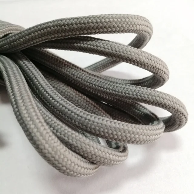 
6mm colored braided cotton rope packaging rope 