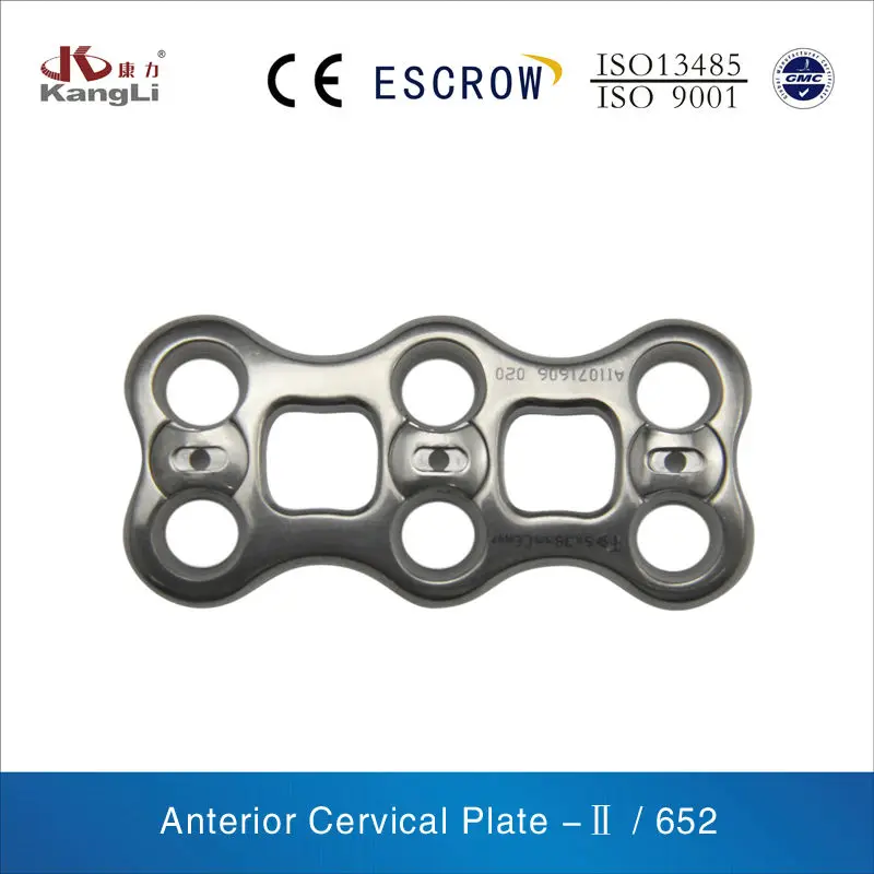 
Spine Titanium Orthopedic Implants for Anterior Cervical Plate-II System 