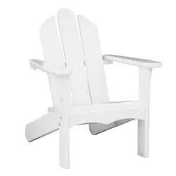 New Design Single Seater Wooden Nature Pleasant Bay Acacia Chair White Outdoor Garden Furniture