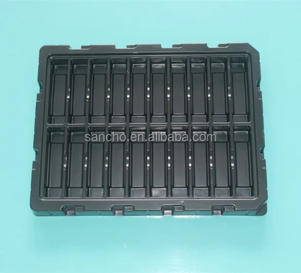 Custom Vacuum Formed Plastic Packaging Tray for Electronics