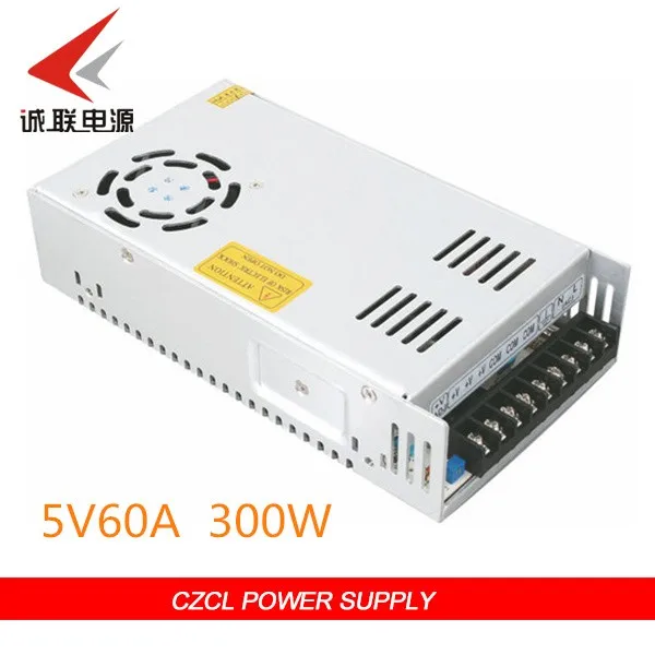  Muenled источник питания светодиода CL-A1-300-5/лучшее Сделано в Китае 60A 220V 201 - 300w 180 ~ 250VAC 199x110x50 мм 4 6 5 V 47 63