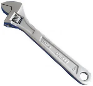Adjustable Wrench with monkey spanner