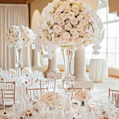 wedding centerpiece and flower stand vase for tables decor flowers
