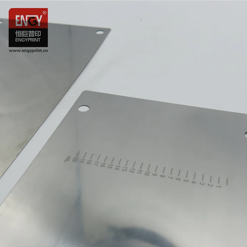 China Maker Thin Coated Pad Printing Carbon Steel Plate For Printing Machine