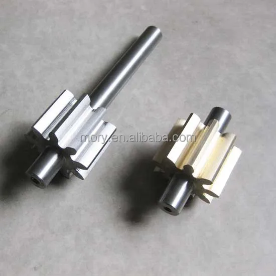 OEM shop CNC milling spindle ground shaft gearing