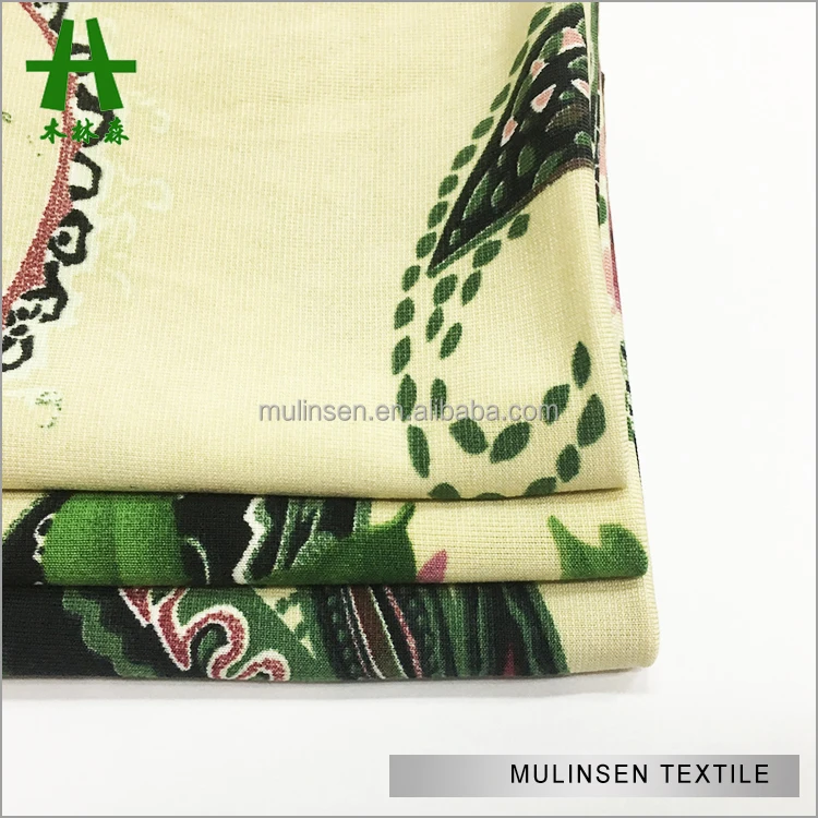 
Трикотаж Shaoxing, новейшие дизайны платьев, полиэфирная ткань с принтом из спандекса ITY Textile Korea 