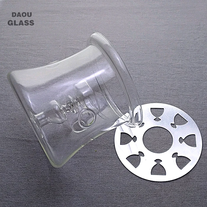 
Heat-Resisting Glass Round Shape Teapot Coffee Water Tea Pot Warmer Base Teapot Heater 