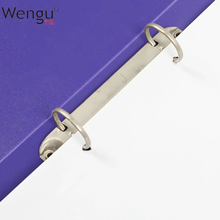 
Good Quality Wholesale Shenghua Printing Custom Print A4 Size Document Holder A4 PP Plastic File Folder 2 Ring Binder 