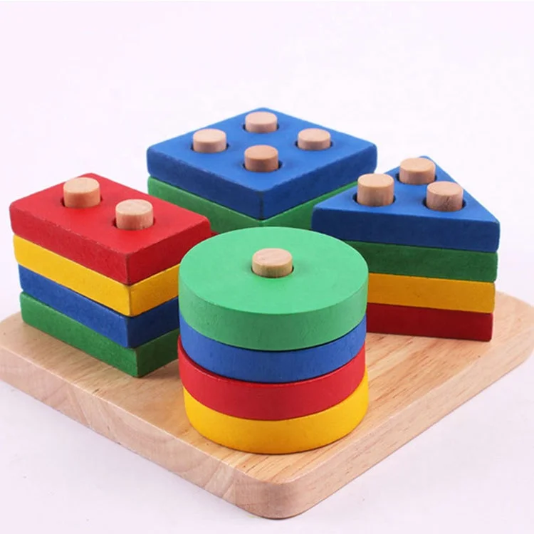  Пазл деревянные игрушки для детей Мультяшные головоломки Интеллектуальная Детская развивающая