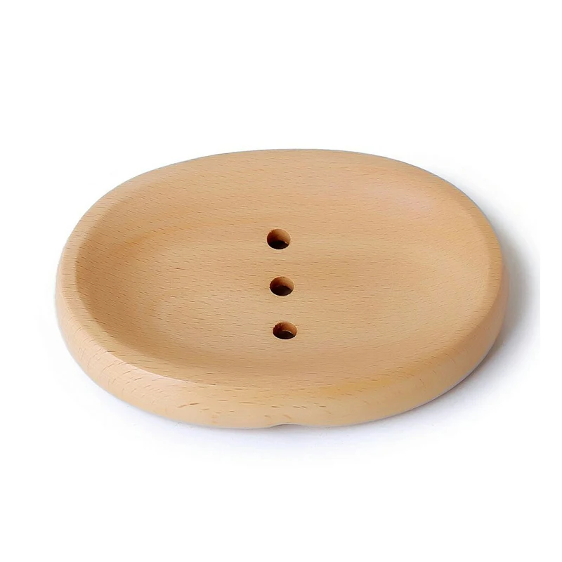 
WB200-29 Customized Beech Wood Soap Holder Bath Shower Back Plates 