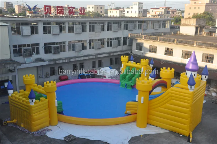 Factory Price Customized Design Kids And Adult Inflatable Water Park For Water Sport