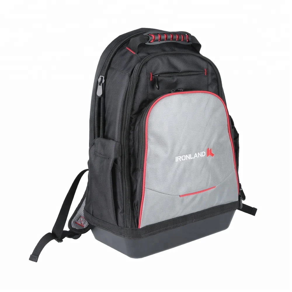 Customizable Finely Processed 1680D Polyester Wear Resistant Tools Back Bag