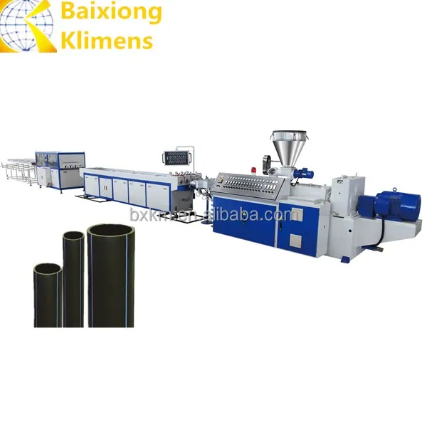 
CE Plastic pipe making device PE HDPE pipe manufacturing machine 