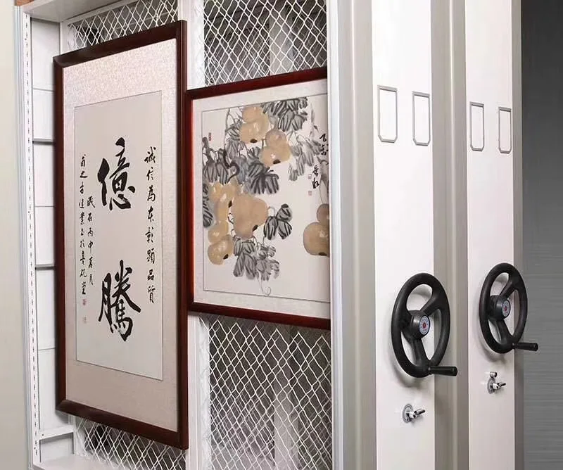 Customize Movable Keep Files Safe Counter Display Gondola System Compact Wall Partition Mobile Office