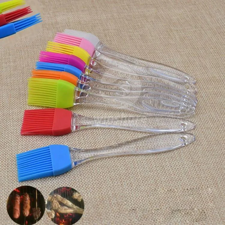 Силиконовая кисть для выпечки, Пищевая силиконовая кисть для масла, силиконовая кисть для выпечки с ручкой PP