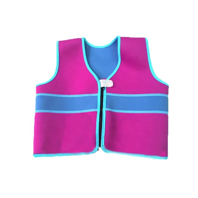 
Custom neoprene girl boy children fitness swimming kids tank top 
