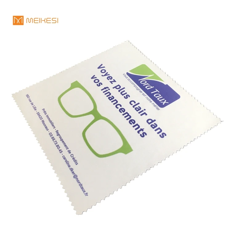 
sublimation microfiber computer screen save cleaning cloth 