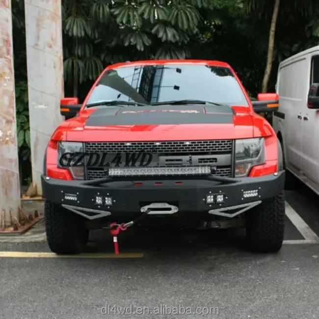 High Quality Car Skid Plate Bumper Board  For F150 Front+Rear Guard Bar